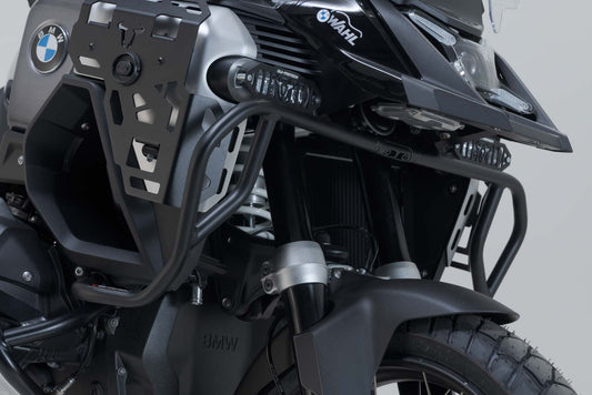 SW-MOTECH Protecciones superiores de motor Negro. BMW R 1300 GS Adv (24-). Para OEM SBL.