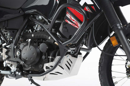 SW-MOTECH Protecciones laterales de motor Negro. Kawasaki KLR 650 (08-18).