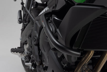 SW-MOTECH Protecciones laterales de motor Negro. Kawasaki Versys 650 (14-).