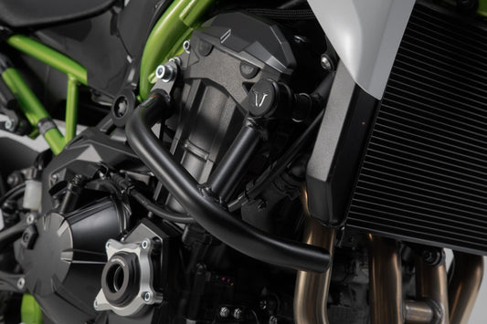SW-MOTECH Protecciones laterales de motor Negro. Kawasaki Z900 (16-).