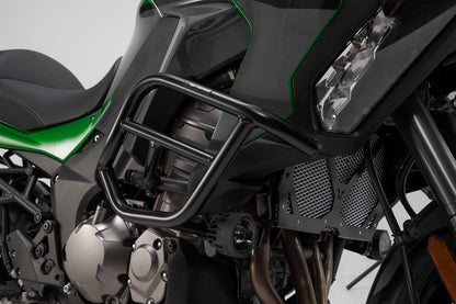 SW-MOTECH Protecciones laterales de motor Negro. Kawasaki Versys 1000 (18-) / 1100 (24-).