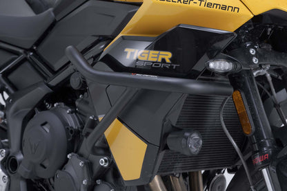 SW-MOTECH Protecciones laterales de motor Negro. Triumph Tiger 800 Sport (24-).