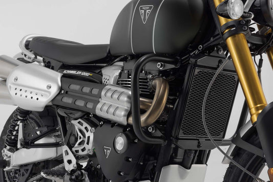SW-MOTECH Protecciones laterales de motor Negro. Triumph Scrambler 1200 (21-).