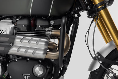SW-MOTECH Protecciones laterales de motor Negro. Triumph Scrambler 1200 (21-).