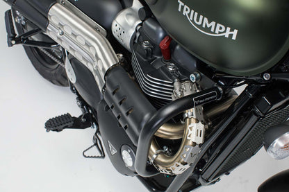 SW-MOTECH Protecciones laterales de motor Negro. Street ScramblerBonneville Bobber/Speedm.