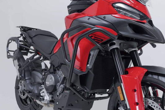 SW-MOTECH Protecciones laterales de motor Negro. Ducati Multistrada V2 / V2 S (24-).
