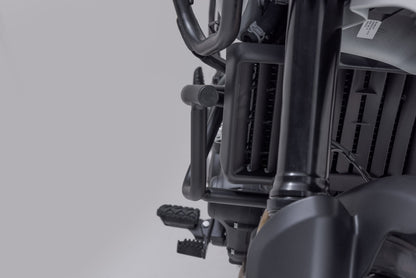 SW-MOTECH Protecciones laterales de motor Negro. Royal Enfield Himalayan 450 / Rally.