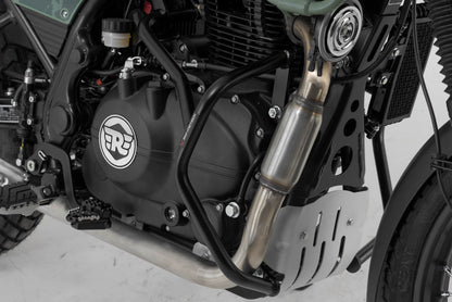 SW-MOTECH Protecciones laterales de motor Negro. Royal Enfield Himalayan (18-).