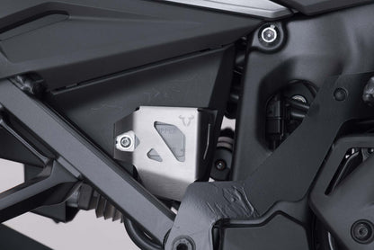 SW-MOTECH Protector del depósito de líquido de frenos Plateado. Suzuki DL1000 Honda CRF1000L/1100L.