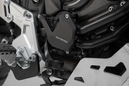 SW-MOTECH Protección de la bomba de agua Plateado/negro. Modelos Yamaha Ténéré 700 (19-).