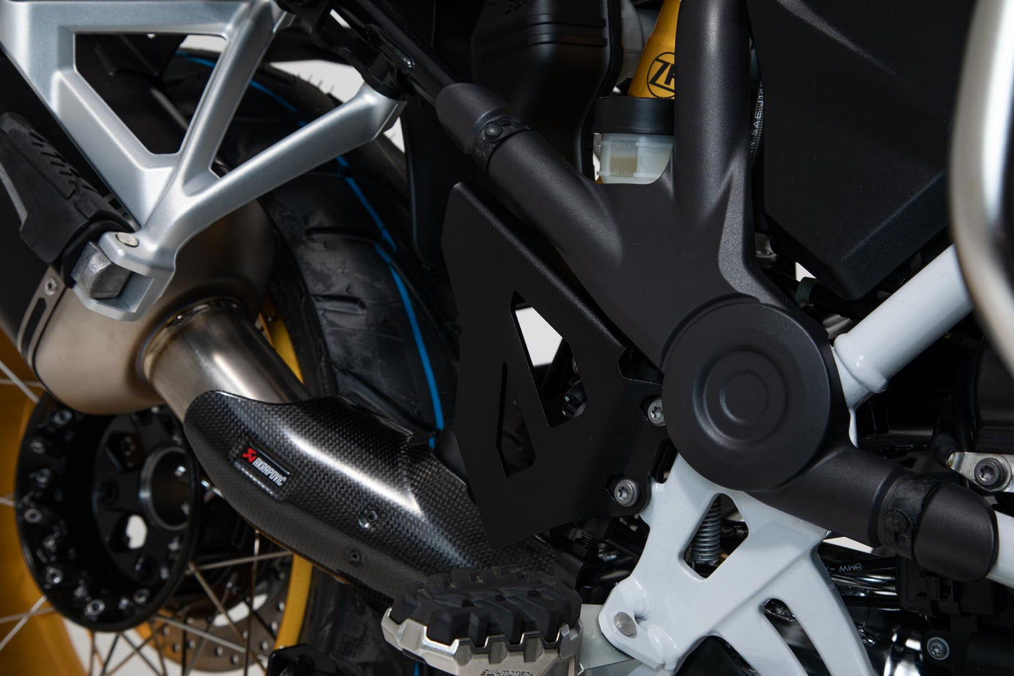 SW-MOTECH Set de protectores de bomba de freno Negro. BMW R 1200 GS R 1250 GS.