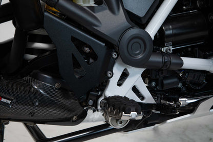 SW-MOTECH Set de protectores de bomba de freno Negro. BMW R 1200 GS R 1250 GS.