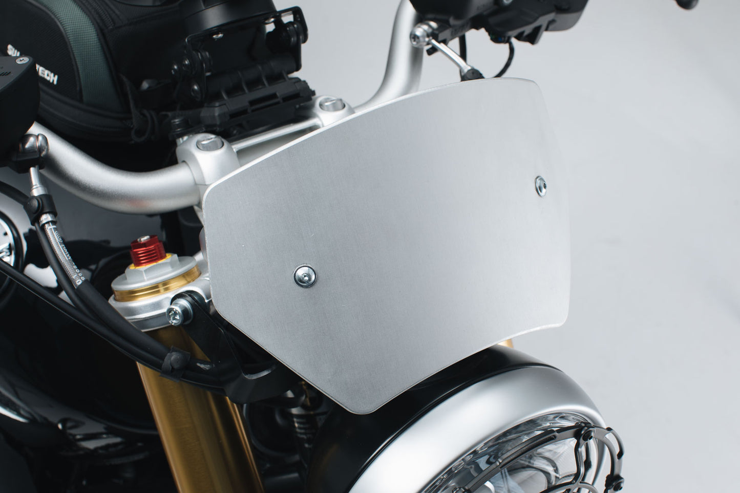 SW-MOTECH Parabrisas Plateado. BMW R nineT (14-).