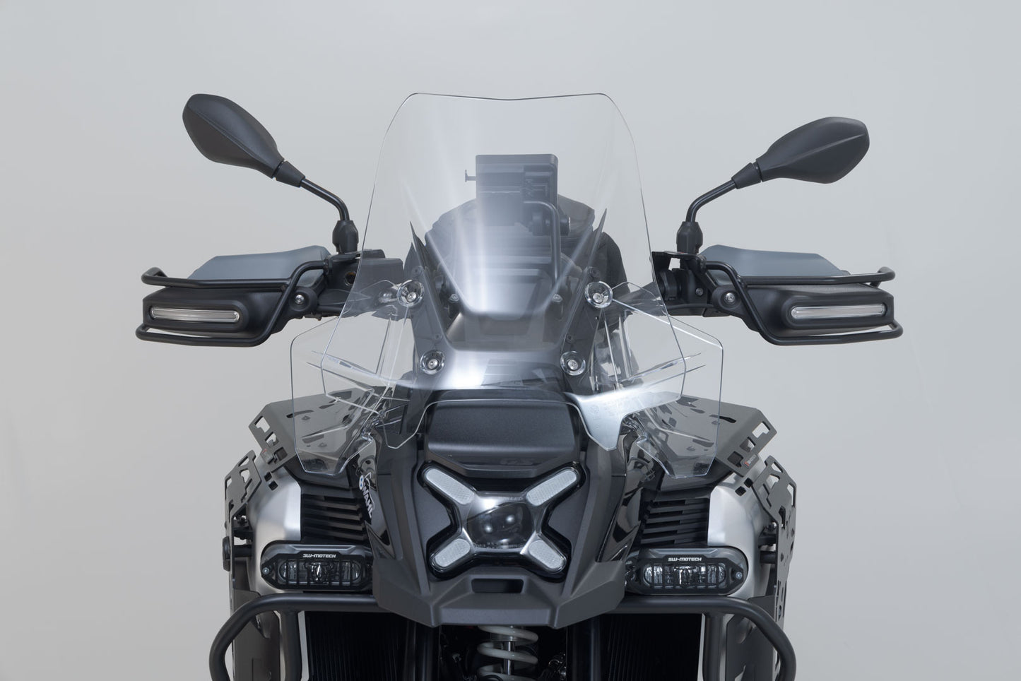 SW-MOTECH Protección de guardamanos Negro. BMW R 1300 GS (23-) / Adventure (24-).
