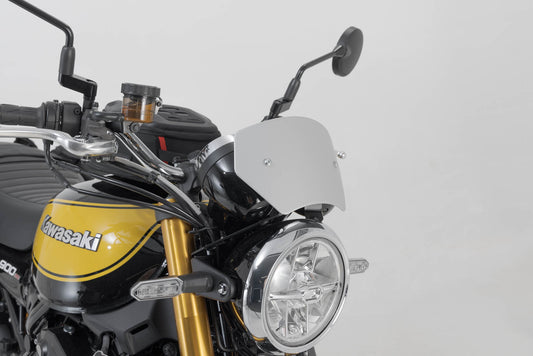 SW-MOTECH Parabrisas Plateado. Kawasaki Z900RS (17-) / SE (21-).