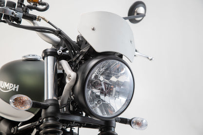 SW-MOTECH Parabrisas Plateado. Triumph Street Scrambler 900 (16-).