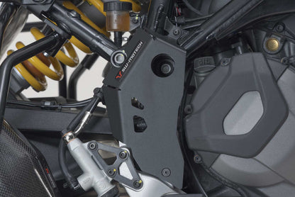 SW-MOTECH Protector de talón Negro. Ducati DesertX (22-) / Rally (23-).