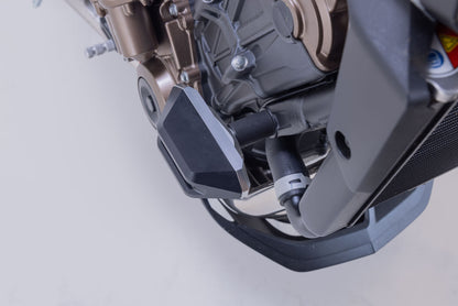 SW-MOTECH Kit de topes anticaidas Negro. Honda CB650R E-Clutch (23-).