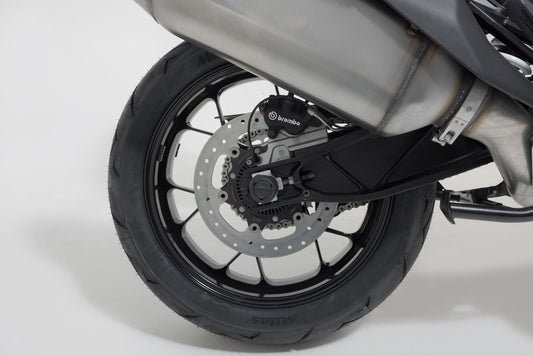 SW-MOTECH Kit de topes anticaidas para el eje trasero Negro. Modelos KTM. Husqva Svartpilen 801 (24-).