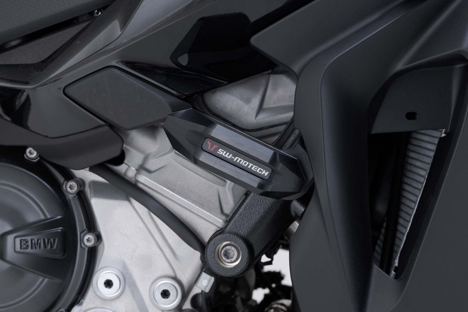 SW-MOTECH Kit de topes anticaidas Negro. BMW S 1000 XR (19-).