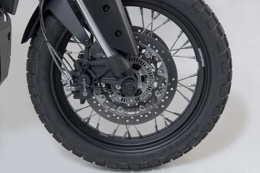 SW-MOTECH Kit de topes anticaidas para el eje delantero Negro. Moto Morini X-Cape 650 (21-).