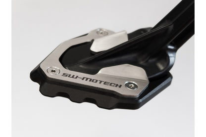 SW-MOTECH Extension para caballete lateral Negro/plateado. CRF1000L (15-)/Adv Sports (18-).