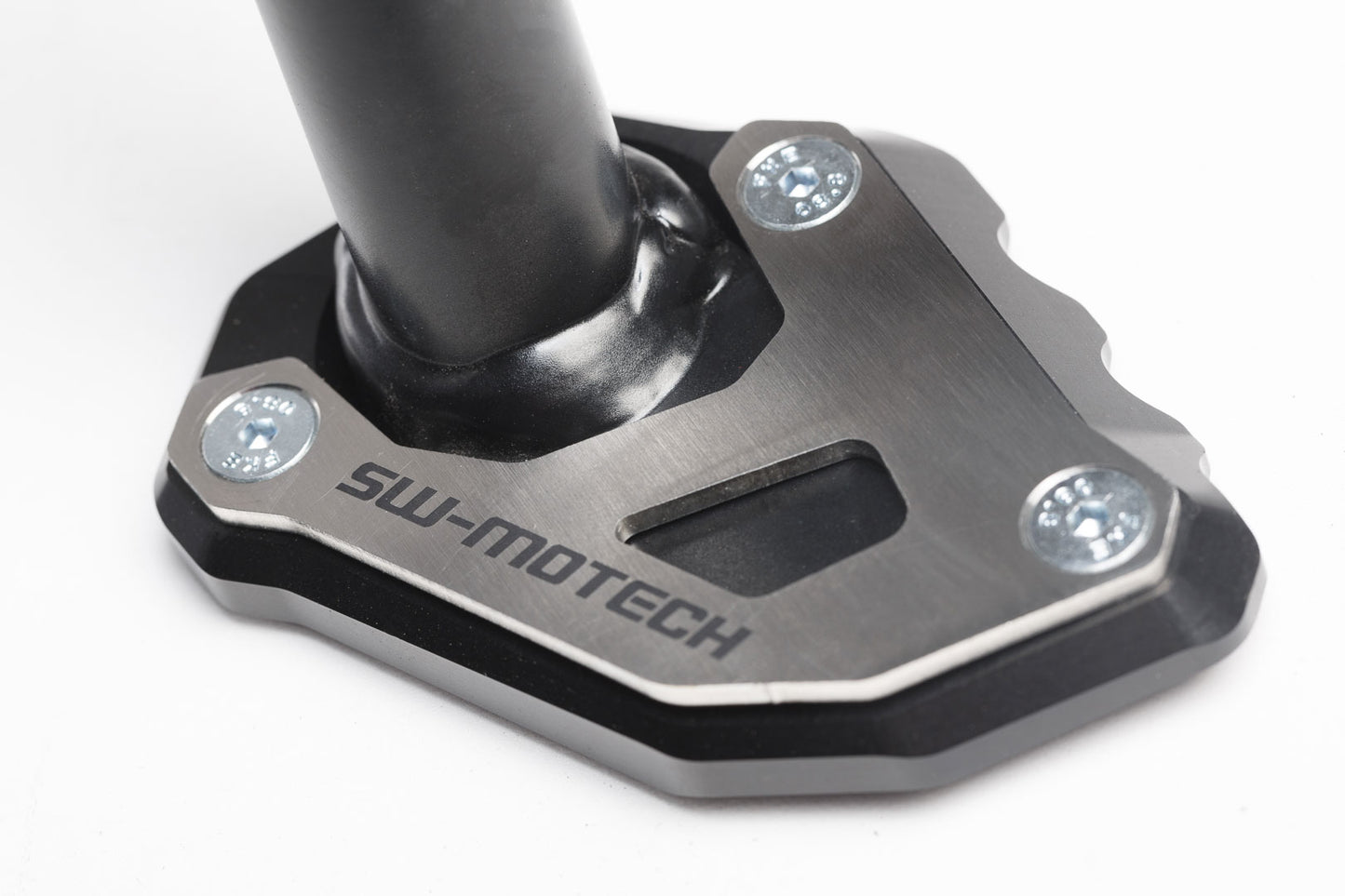 SW-MOTECH Extension para caballete lateral Negro/plateado. Modelos KTM.