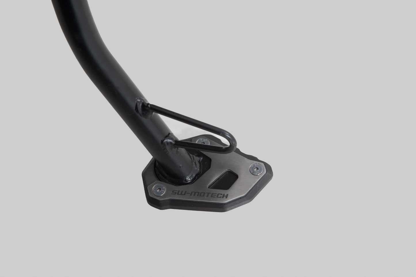 SW-MOTECH Extension para caballete lateral Negro/Plateado. KTM 390 Adventure (19-).