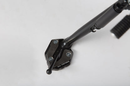 SW-MOTECH Extension para caballete lateral Negro/Plateado. Yamaha MT-09 Tracer XSR900/Abart.