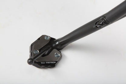 SW-MOTECH Extension para caballete lateral Negro/Plateado. Yamaha MT-09 Tracer XSR900/Abart.
