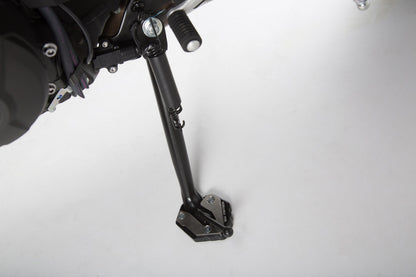 SW-MOTECH Extension para caballete lateral Negro/Plateado. Yamaha MT-09 Tracer XSR900/Abart.