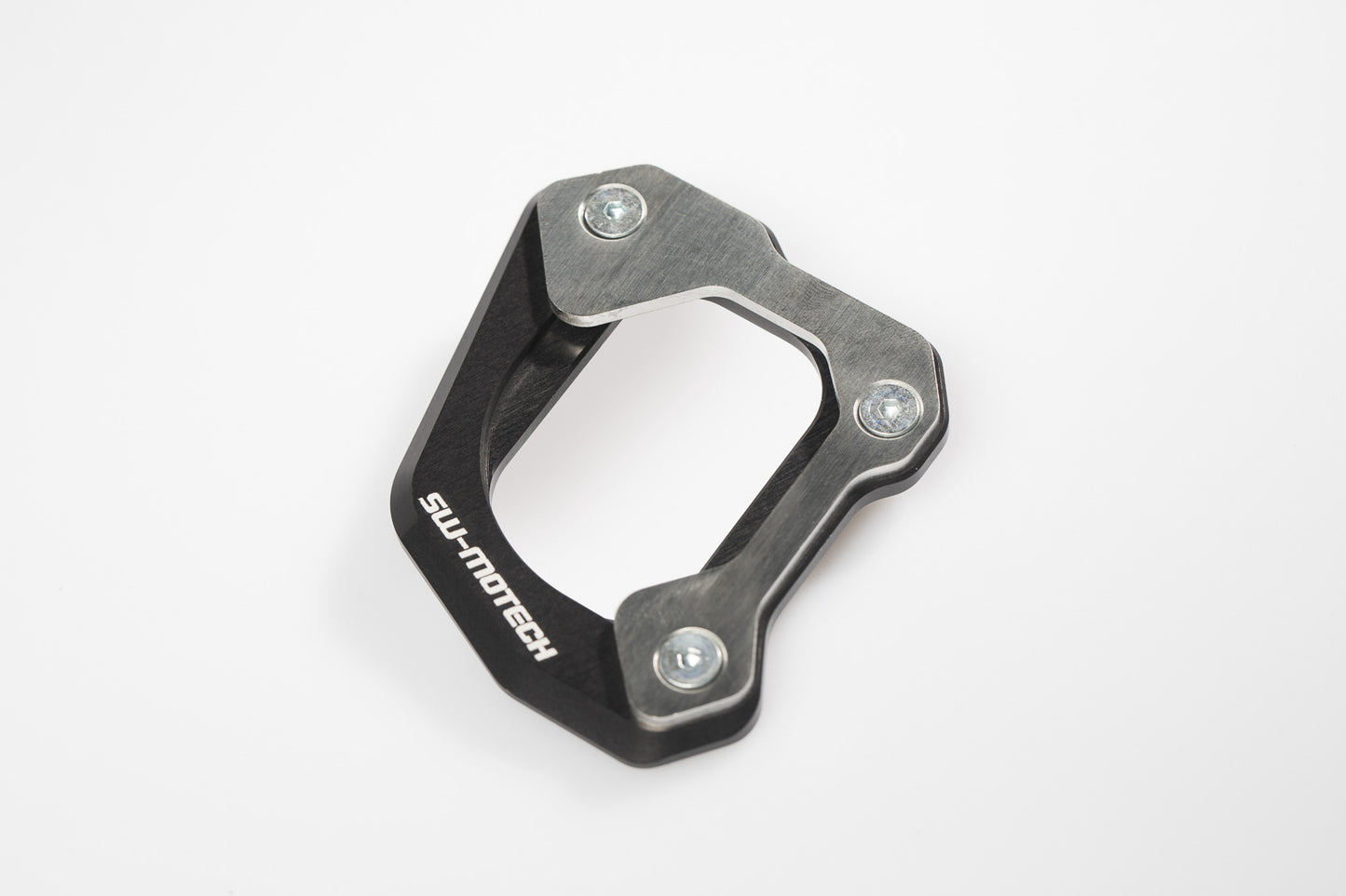 SW-MOTECH Extension para caballete lateral Negro/plateado. BMW F 800 GS/Adv Husqvarna TR650.