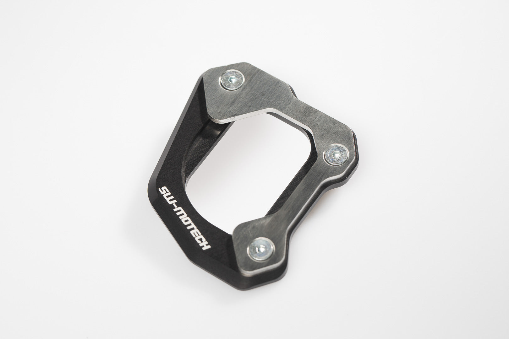 SW-MOTECH Extension para caballete lateral Negro/plateado. BMW F 800 GS/Adv Husqvarna TR650.