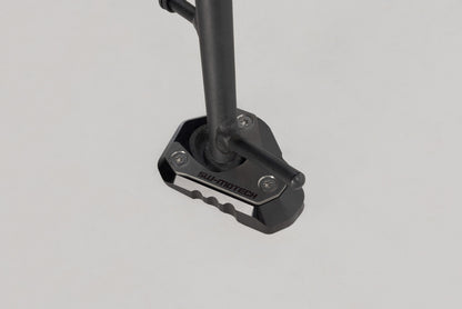 SW-MOTECH Extension para caballete lateral Negro/plateado. Kawasaki Z650/S/RS Ninja 650.