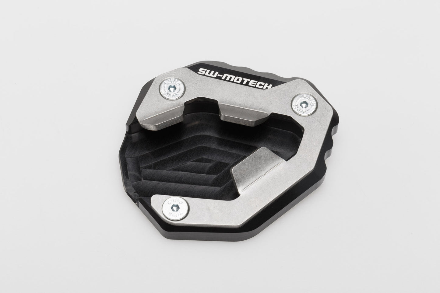SW-MOTECH Extension para caballete lateral Negro/plateado. Triumph Tiger 1050 Sport (13-).