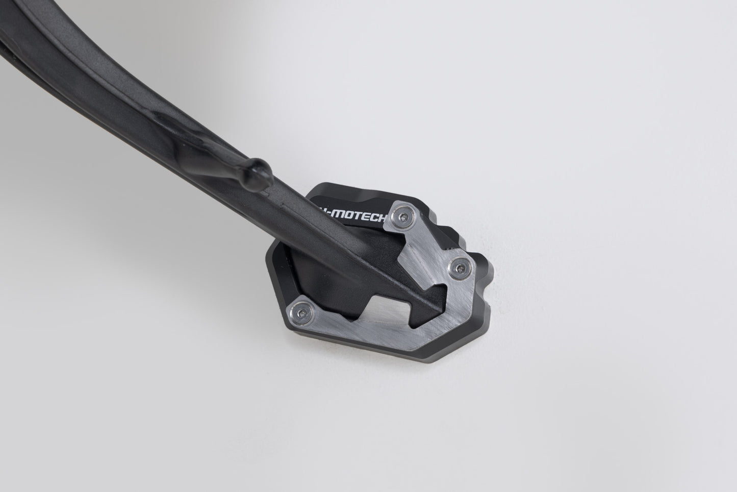 SW-MOTECH Extension para caballete lateral Negro/plateado. Royal Enfield Himalayan 450/Rally.