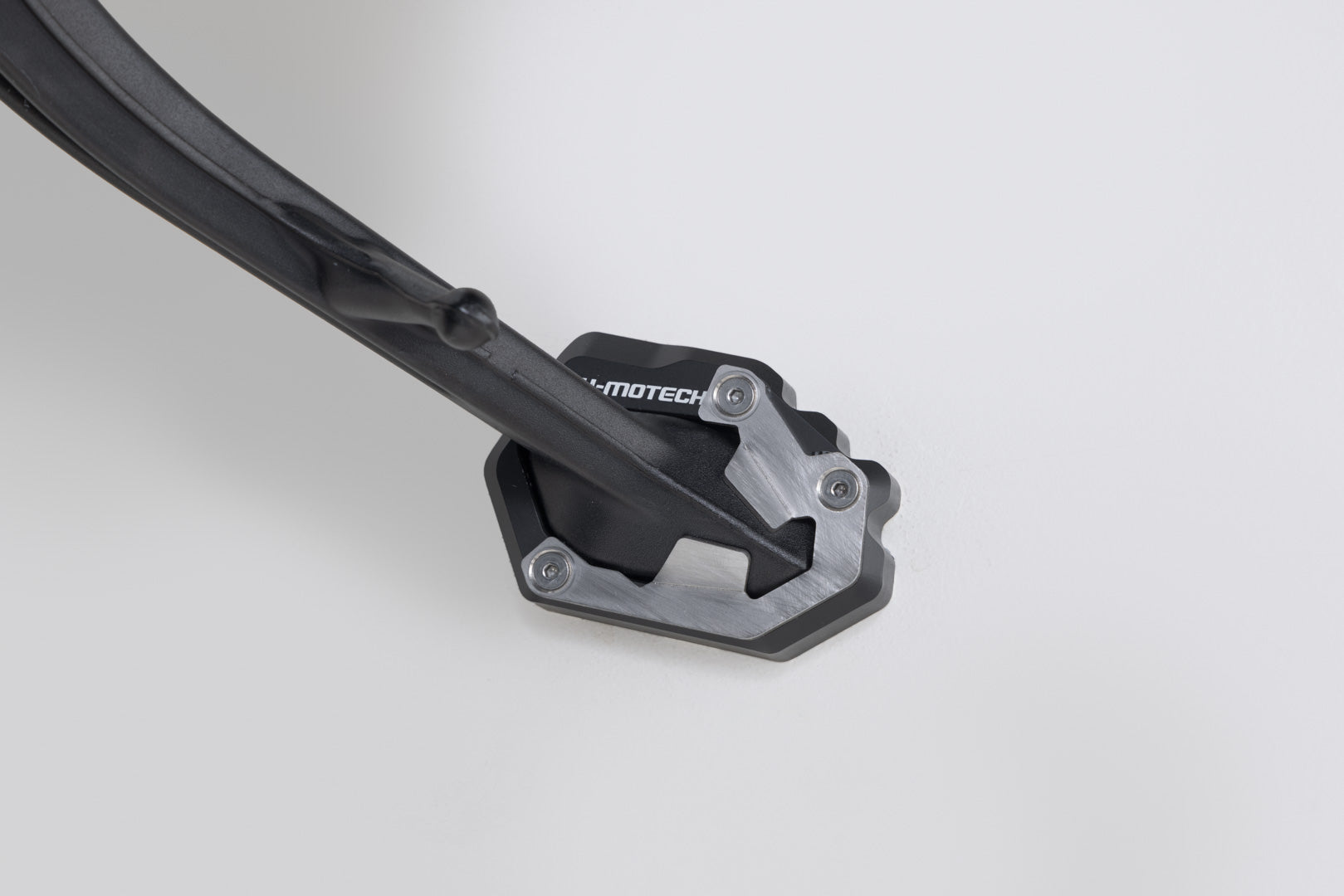 SW-MOTECH Extension para caballete lateral Negro/plateado. Royal Enfield Himalayan 450/Rally.