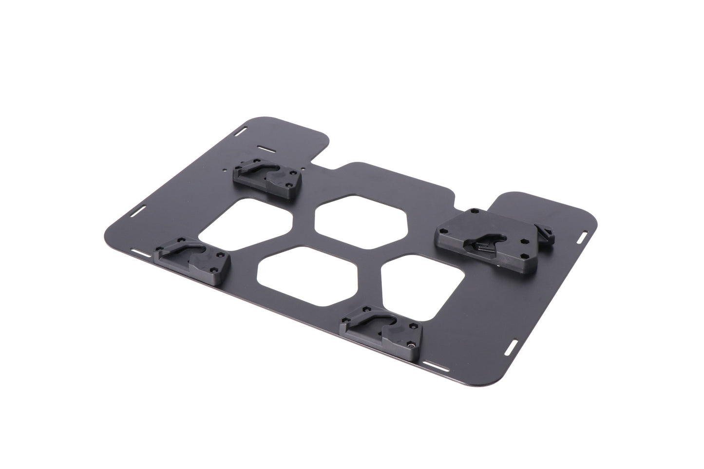 SW-MOTECH Placa adaptadora derecha para SysBag WP L Negro.
