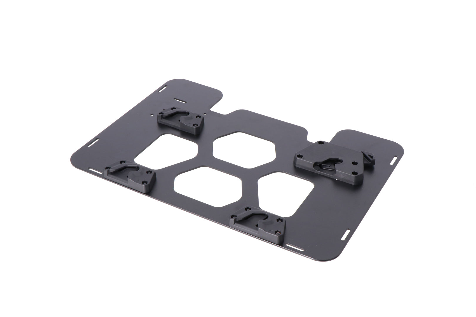 SW-MOTECH Placa adaptadora derecha para SysBag WP L Negro.