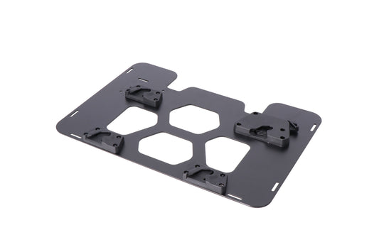 SW-MOTECH Placa adaptadora derecha para SysBag WP L Negro.