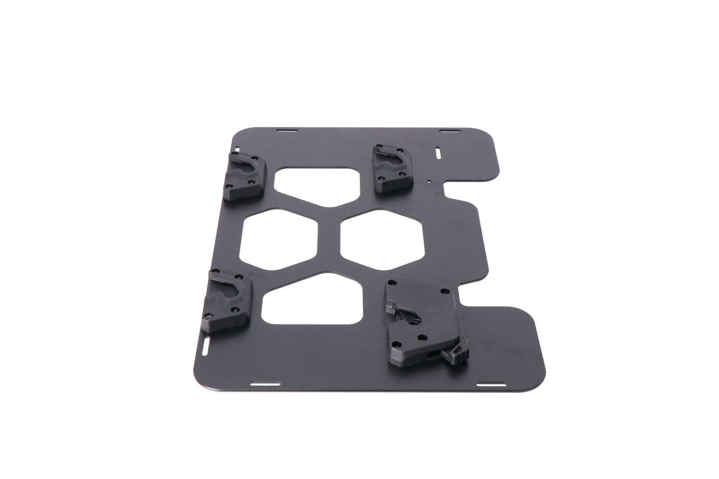SW-MOTECH Placa adaptadora derecha para SysBag WP L Negro.