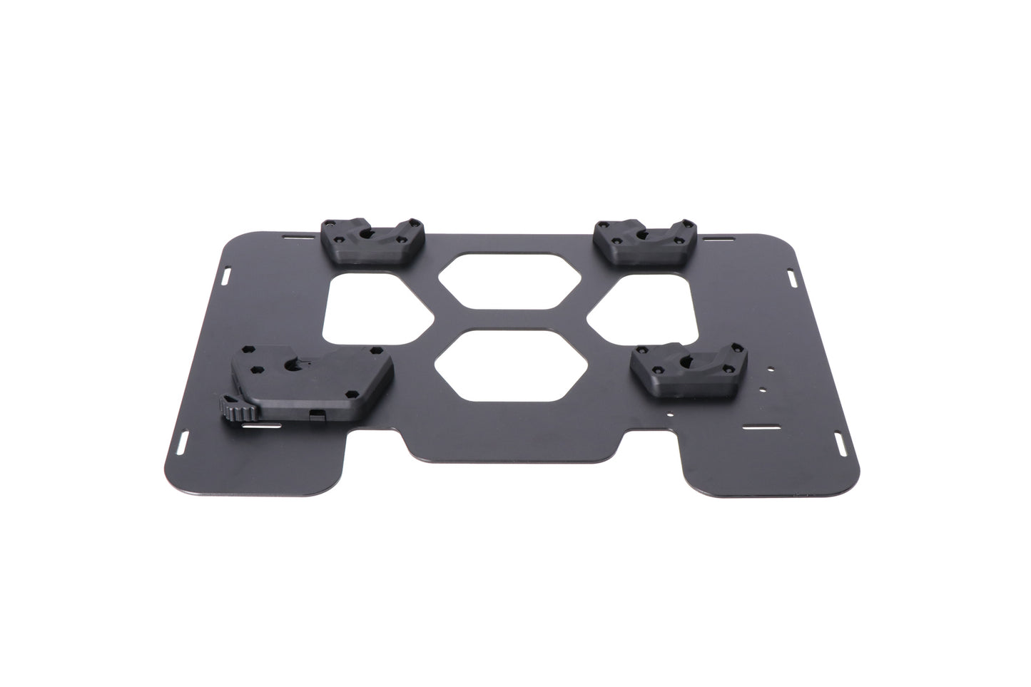 SW-MOTECH Placa adaptadora derecha para SysBag WP L Negro.