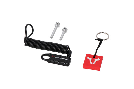 SW-MOTECH Clavija de cierre PRO/ EVO Clavija cierre/Cable seguridad para equipaje.