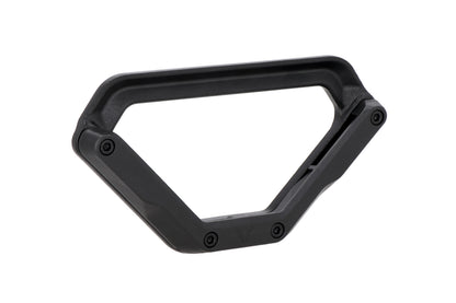 SW-MOTECH Soporte lateral izquierdo V-LOC Triumph Scrambler 1200 XC/XE (18-) X/XE (23-).