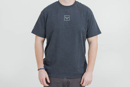 SW-MOTECH Camiseta unisex – Riders Line Gris oscuro. Optic Wash. Unisex. Talla XL.