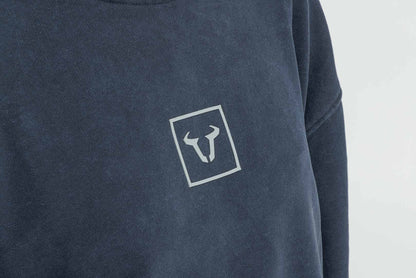 SW-MOTECH Cuello redondo – Riders Line Gris oscuro. Optic Wash. Unisex. Talla M.