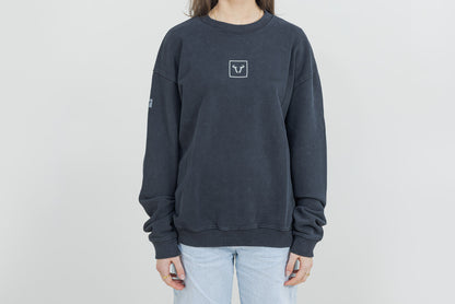 SW-MOTECH Cuello redondo – Riders Line Gris oscuro. Optic Wash. Unisex. Talla S.