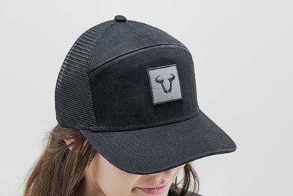 SW-MOTECH Gorra - Riders Line Gris oscuro. Lavado óptico. Malla. Talla única.