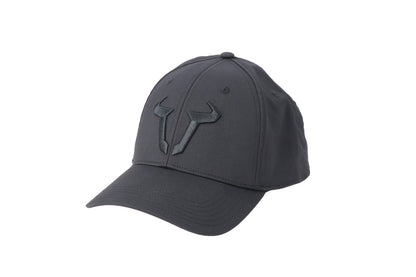 SW-MOTECH Gorra Snapback - Black Edition Street Line. 98% poliéster/2% elastano. Ajustable.