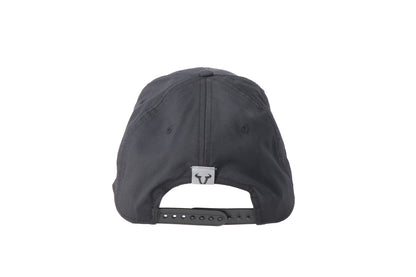 SW-MOTECH Gorra Snapback - Black Edition Street Line. 98% poliéster/2% elastano. Ajustable.